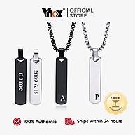 Colar com Inicial Personalizada Vnox - imagem 1