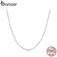Colar de Prata Coração Bamoer 925: Elegância Única - imagem 1