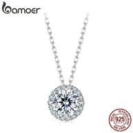 Colar Moissanite Bamoer: Brilho e Elegância - imagem 1