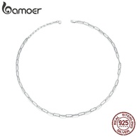 Colar Prata 925 Bamoer: Elegância e Estilo - imagem 1