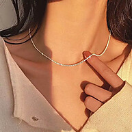 Colar Prata 925: Elegância Simples - imagem 1