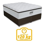 Cama Box Queen com Colchão de Molas Pocket Ensacadas Tower 158x198x72cm - Conforto Premium com Estilo Gazin - imagem 4