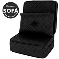 Puff Colchonete Dobrável 3 em 1 com Travesseiro - Conforto e Versatilidade em Um Só Produto - imagem 4