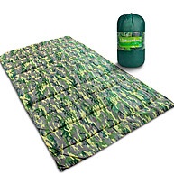 Colchonete Casal Camuflado 190x130cm com Bolsa - imagem 1