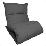 Colchonete Futon Dobrável Preto - Conforto Portátil para Casa e Viagem - imagem 3