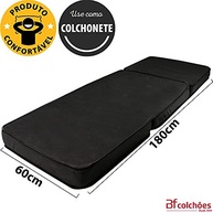 Puff Colchonete Dobrável 3 em 1 - Sofá Cama Solteiro com Espuma D20 | BF Colchões - imagem 3