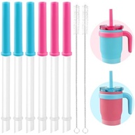 Canudos de Substituição para Copo Coldee 2.0 - 6 Peças com Válvulas e Silicone Seguro - imagem 2