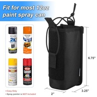 Coldre de Cinto para Lata Spray Preto 1680D - Segurança e Conveniência na Obra - imagem 3