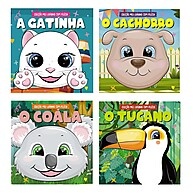 Coleção Meu Livro com Pelúcia – Kit com 4 Livrinhos - imagem 1