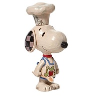 Enesco Estatueta Jim Shore Peanuts Chef Snoopy 10 cm - Coleção Exclusiva - imagem 2