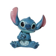 Enesco Miniestatueta Jim Shore Disney Traditions Stitch 9,8 cm - Azul - Coleção Exclusiva - imagem 1