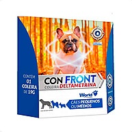 Coleira Antipulgas e Carrapatos ConFront: Proteção Total! - imagem 1
