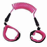 Pulseira Guia de Segurança Infantil com Coleira Anti-Perda Rosa - Liberdade Controlada para Crianças - imagem 1