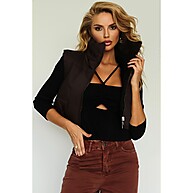 Colete Puffer Cropped: Estilo e Calor! - imagem 1