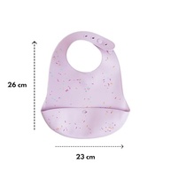Babador de Silicone Infantil Ajustável Pippo - BPA Free, à Prova d'Água com Bolso Coletor - imagem 3