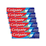 Colgate Máxima Proteção: Kit 6 Cremes Dentais 180g - imagem 1