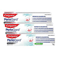 Colgate PerioGard: Kit 3x90g para Gengiva Forte - imagem 1