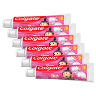Colgate Smiles Agnes: Kit 6 Cremes Dentais Infantis - imagem 1