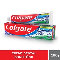 Colgate Tripla Ação: Dentes Brancos e Hálito Fresco - imagem 1