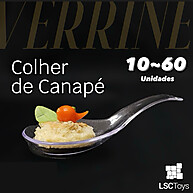 Colher Canapé Cristal: Elegância para Receber - imagem 1