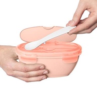Kit Alimentação Bowl e Colher Coral Easy-Serve Skip Hop - Praticidade na Alimentação do Bebê - imagem 4