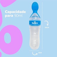 Colher Dosadora de Silicone para Bebê - Segura, Portátil e Livre de BPA | Ideal para Papinhas e Leite - imagem 3