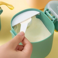 Pote Dosador de Leite em Pó Infantil com Colher Medidora - Seguro, Prático e Atóxico - imagem 5