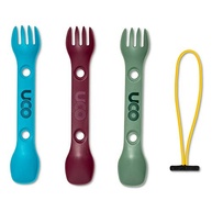 UCO Mini Spork Camping - Colher-Garfo 2-em-1 para Crianças, Pacote com 3 - imagem 3