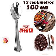 Colheres de Páscoa: Kit 100 Descartáveis Luxo - imagem 1