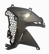 Carenagem Lateral XRE 300 ABS Design Colmeia Preto Par - Estilo e Proteção - imagem 5