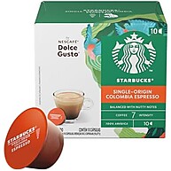 Café Starbucks Colômbia Dolce Gusto: 10 Cápsulas Espresso - imagem 2