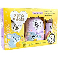 Kit Banho Bebê Hipoalergênico Zero a Dois – Shampoo, Condicionador e Colônia - imagem 2