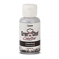 Color Bits Cobertura Preto 50g – Pintura Profissional em Chocolate - imagem 1