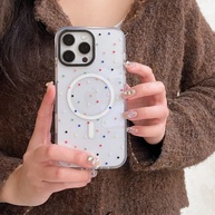 Capinha iPhone com Proteção Magnética e Design Colorido - imagem 3