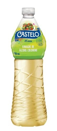 Castelo Alimentos Vinagre De Álcool Colorido Castelo 750Ml - imagem 2
