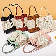 Bolsa de Palha Lovito: Estilo Casual e Colorido - imagem 2