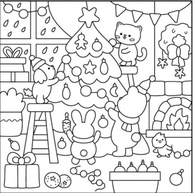 Cozy Time: Livro de Colorir para Relaxar e Desestressar - imagem 3