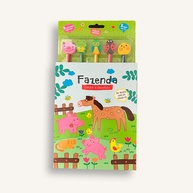 Colorir e Adesivar: Diversão na Fazenda! - imagem 1