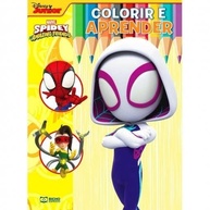 Colorir e Aprender Marvel - Spidey 2 Fantasma: Diversão e Aprendizado - imagem 1