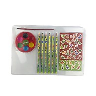 Maletinha Divertida Dinossauros: Kit Completo para Criar e Colorir - imagem 2