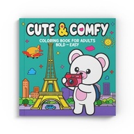 Cute & Comfy: Livro de Colorir para Adultos - Relaxamento e Criatividade - imagem 4