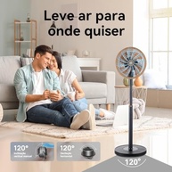 Ventilador de Coluna Gingko 4 Pás 3 Velocidades 110V - Maxx Force - imagem 3