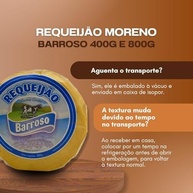 Requeijão Moreno Barroso 400g e 800g - Autêntico Requeijão de Coluna/MG, Sabor Caseiro, Perfeito para Café da Manhã, Lanches e Pratos Gourmet, Produto Artesanal Mineiro, Textura Cremosa e Irresistível” - imagem 4
