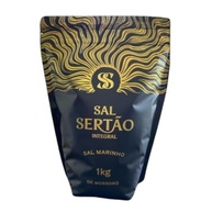Kit com 3 x Sal Marinho Integral de Mossoró 1 Kg Sal Sertão Premium Zip Lock com Laudo - imagem 4