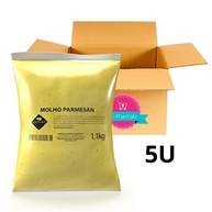 COMBO DE CAIXA DE MOLHO PARMESAN JUNIOR 1,1KG COM 5 UNIDADES - imagem 3