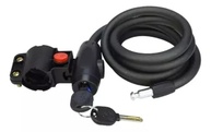 Trava Antifurto GP Tech: Proteja sua Moto e Capacete com Cabo Espiral 12x150cm - imagem 4