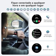Smartwatch Redondo AMOLED 1.43" com Chamadas Bluetooth HD e 150 Modos Esportivos - Seu Aliado Unissex para Performance e Estilo - imagem 4