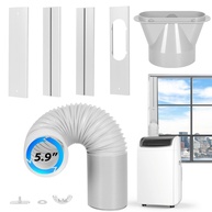 Kit de Ventilação para Ar Condicionado Portátil - Mangueira 15cm com Vedação Universal - imagem 1