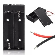 Case/Suporte para 2 Baterias 18650 com Chave Liga/Desliga - Essencial para seus Projetos! - imagem 5