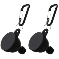 Recipiente para Proteína em Pó com Funil - Pacote com 2 Unidades + Chaveiro para Garrafas e Coqueteleiras - imagem 2